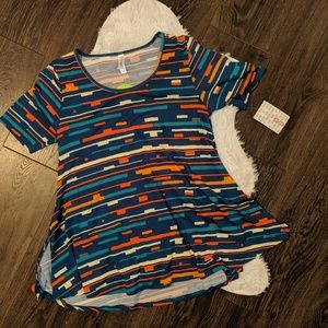 LuLaRoe Perfect T, Small, Blue